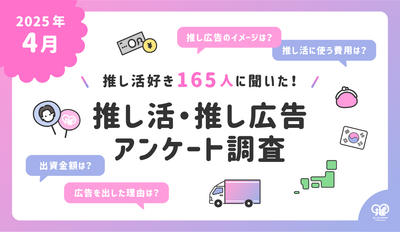 [我们问154个人！]推活动应援广告调查调查！ （2025年4月）