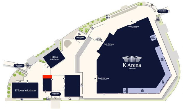 [横滨] K Arena Shop窗户海报