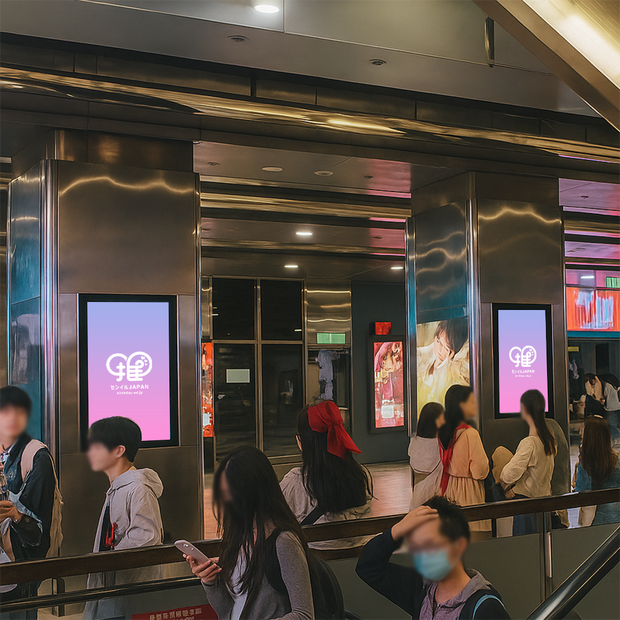 【台湾】台北転運駅1F+2F TV(計5台)