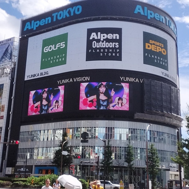 [ive rei] shinjuku unica视觉 应援广告案例研究（2024/09）