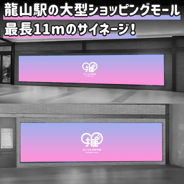 [朗山站]我公园购物中心媒体墙